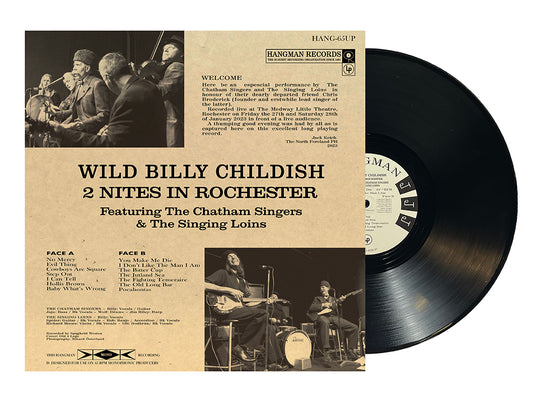 WILD BILLY CHILDISH Chatham Singers & Singing Loins 2 Nites in Rochester LIVE at MEDWAY LITTLE THEATRE image 8