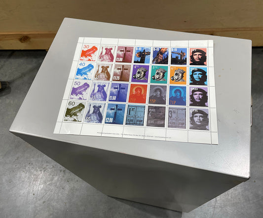 RARE Jimmy Cauty's CNPD STAMP COLLECTION