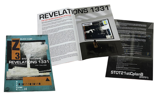 STOT21stCplanB (STOT21) Revelations 1331 Exhibition Catalogue/Poster SIGNED Ltd Edition image 1