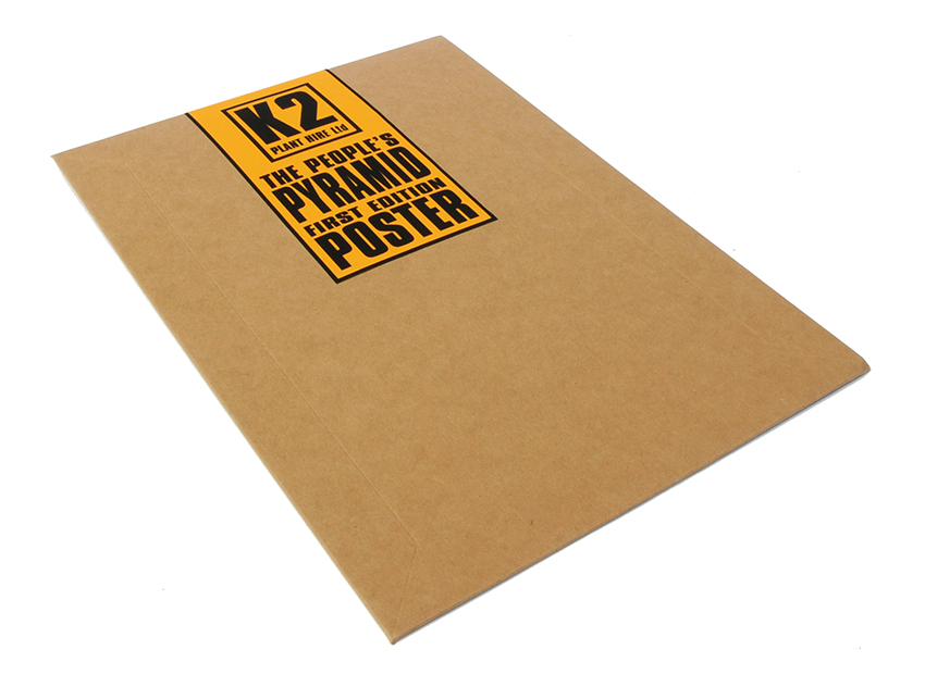 The JAMs People's Pyramid Poster Packaging