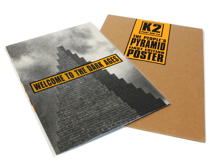 The JAMs People's Pyramid Poster in sleeve with packaging