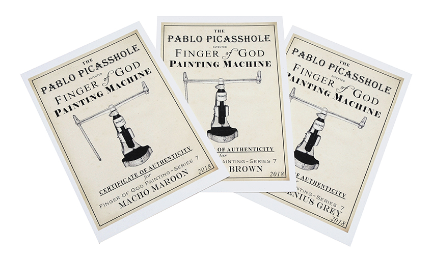 Finger of God edition 7th certificates