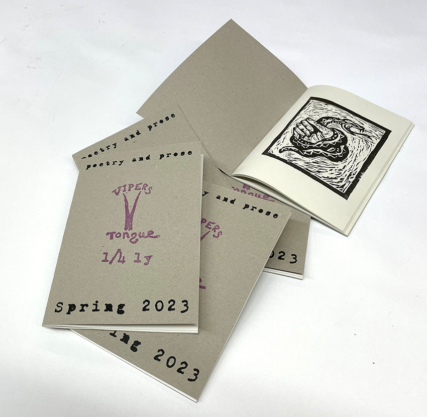 VIPERS TONGUE 1/4 LY Spring 2023 - Autumn 2025 International Poetry & Prose Journal image 3