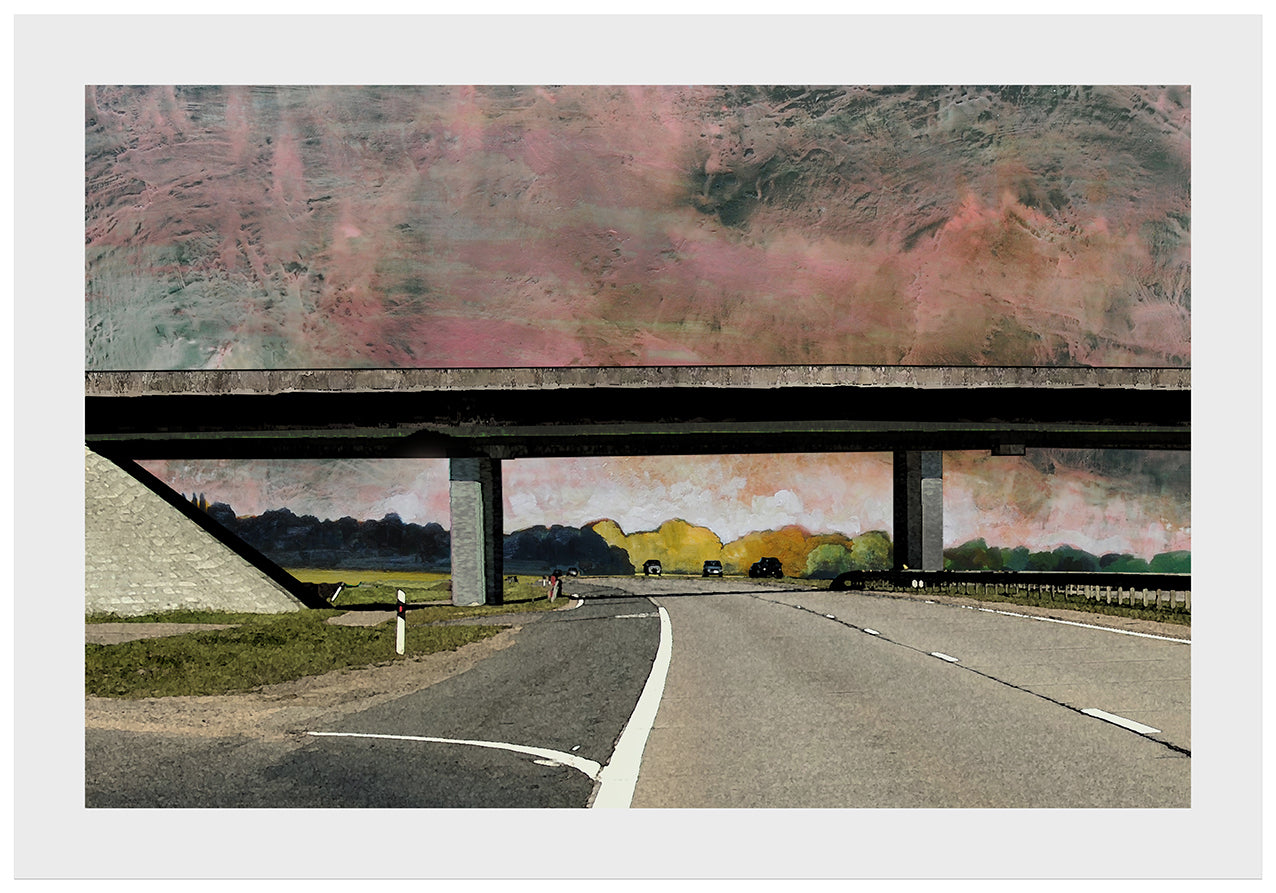 Jimmy Cauty/ Harry Adams 13 BRIDGES prints and exhibition poster image 7