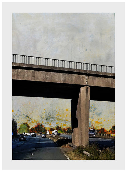 Jimmy Cauty/ Harry Adams 13 BRIDGES prints and exhibition poster image 12