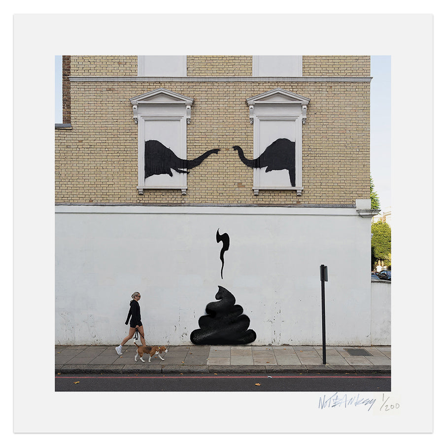 NOT BANKSY Shitism In Context Prints & Pamphlet image 0