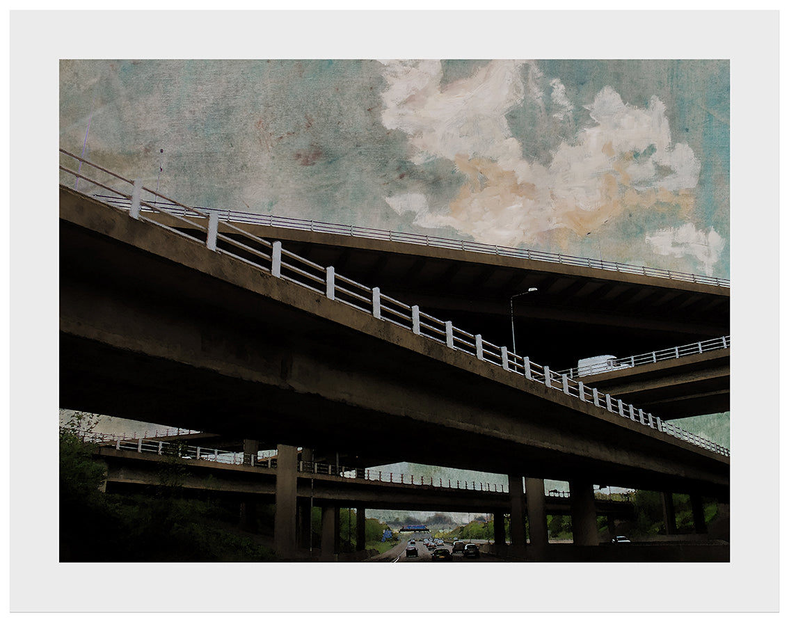 Jimmy Cauty/ Harry Adams 13 BRIDGES prints and exhibition poster image 11