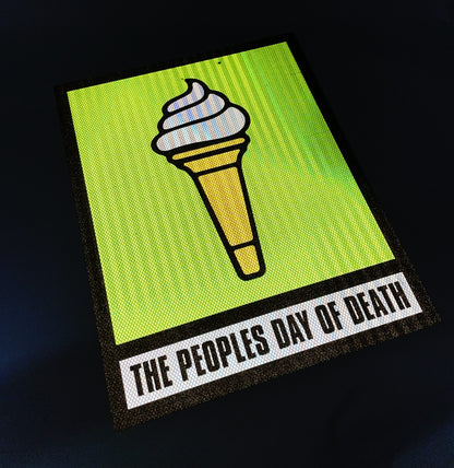 K2 Plant Hire Ltd - The Peoples Day of Death Reflective Road Sign image 2