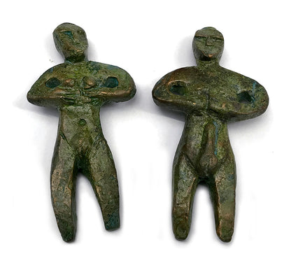 billy childish: 1st People BRONZE SCULPTURES image 0