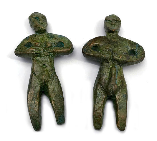 billy childish: 1st People BRONZE SCULPTURES image 0