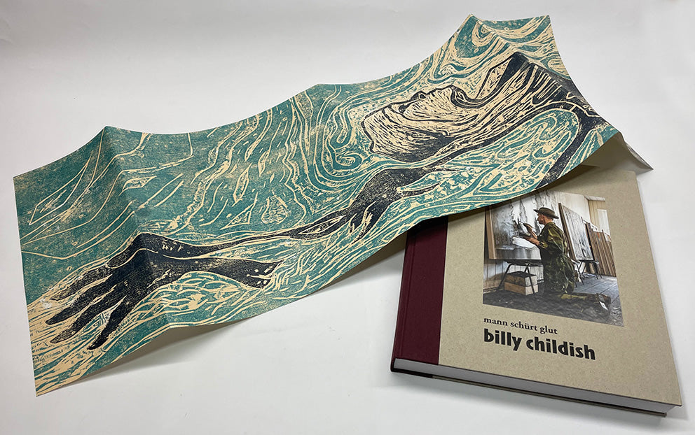 Billy Childish Complete Catalogue of Paintings 2019-2021 mann schürt glut image 9