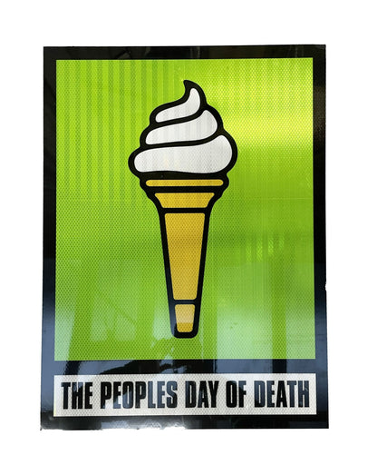 K2 Plant Hire Ltd - The Peoples Day of Death Reflective Road Sign image 0