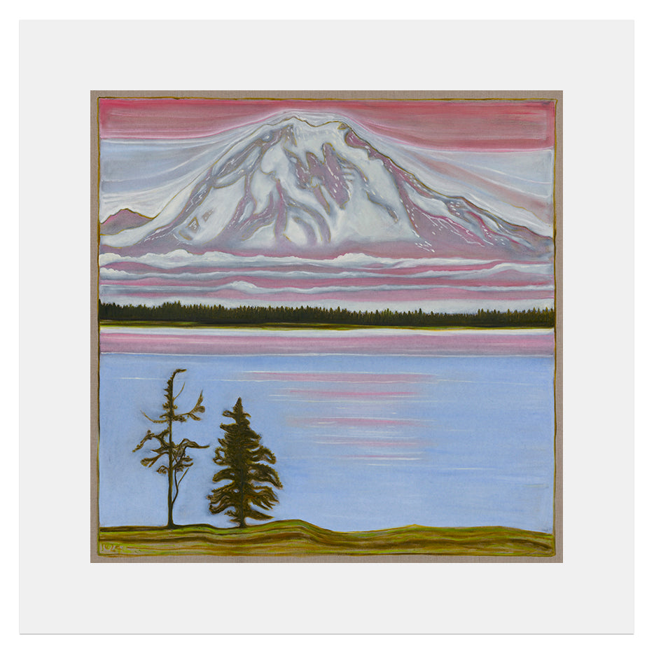 Billy Childish 2024 exhibitions Repro Prints - tahoma and two trees image