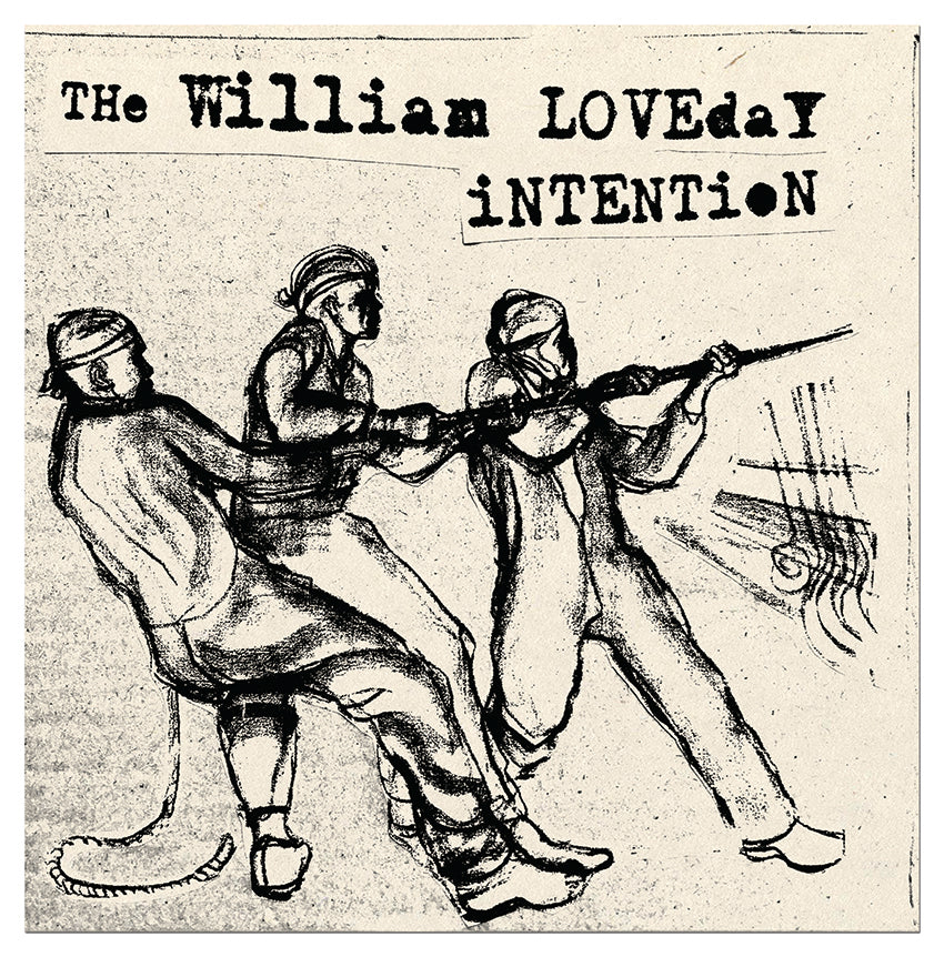 Incorporating Wild Billy Childish and members of CTMF - The William Loveday Intention: THE ROPE PULLER 7" Vinyl 45 image 0