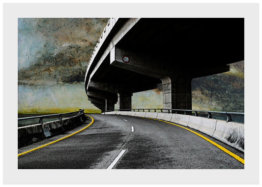 Jimmy Cauty/ Harry Adams 13 BRIDGES prints and exhibition poster image 14
