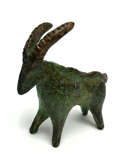 billy childish: Bezoar Ibex BRONZE SCULPTURES image 1