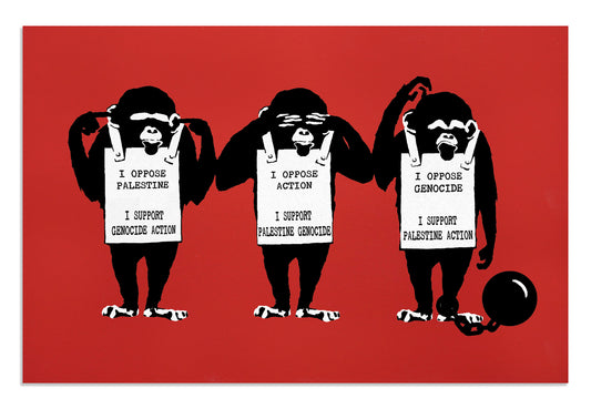 No No Oh No Not Banksy: See No Evil Hear No Evil & Keep Your Mouth Shut image 0