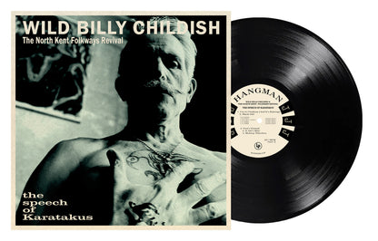 Wild Billy Childish & the North Kent Folkways Revival 2LPs + Box Set - The Speech of Karatakus 12" Black Vinyl image