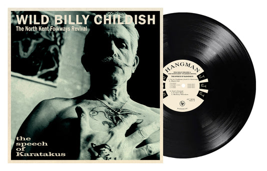 Wild Billy Childish & the North Kent Folkways Revival 2LPs + Box Set - The Speech of Karatakus 12" Black Vinyl image