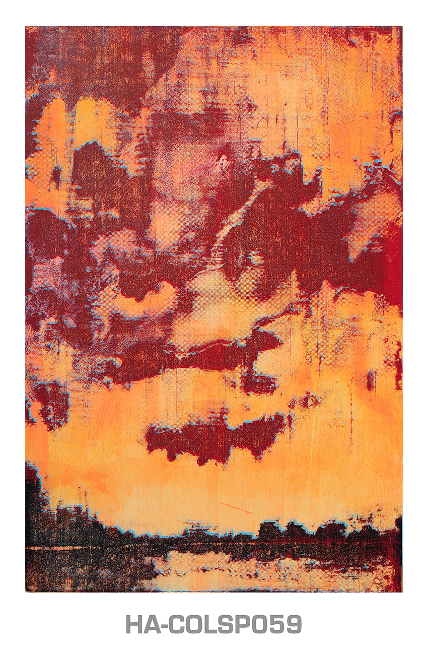 Harry Adams COLLISION Print Paintings No's 63-98 image 55