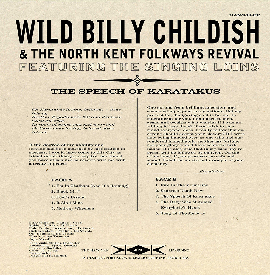 Wild Billy Childish & the North Kent Folkways Revival 2LPs + Box Set image 3
