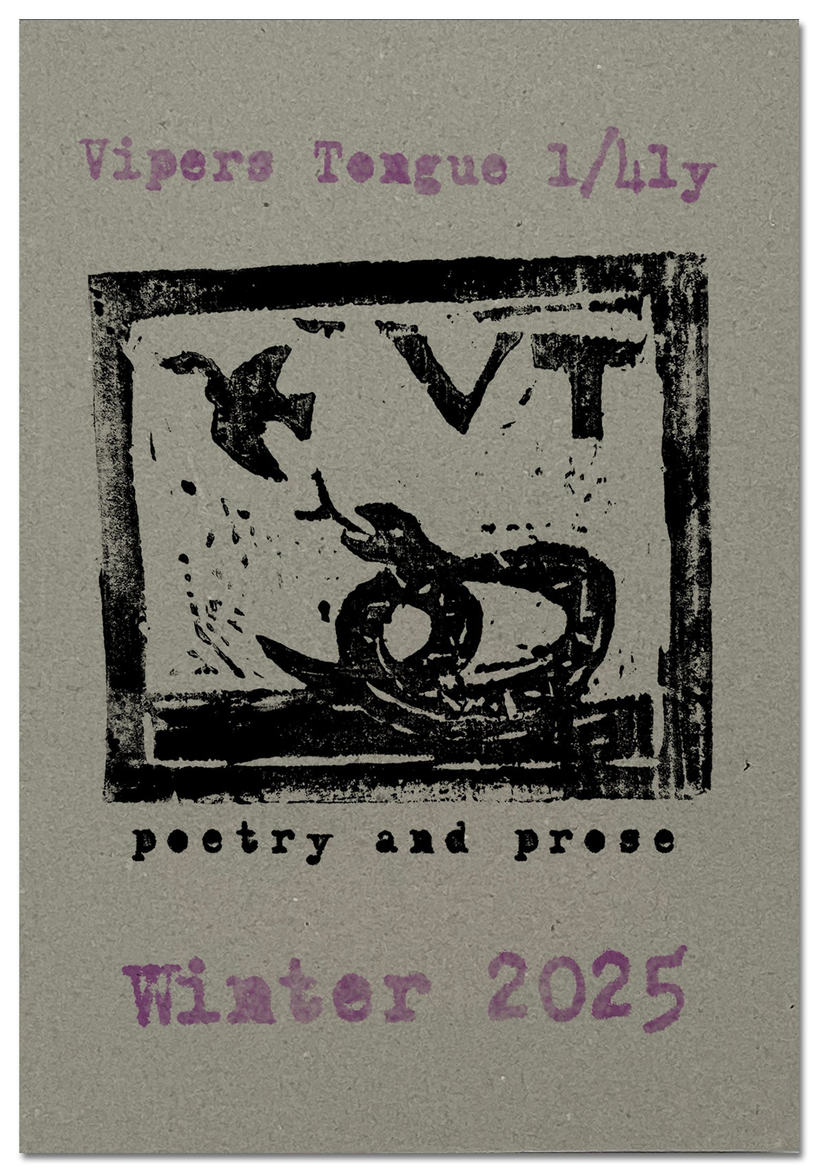 VIPERS TONGUE 1/4 LY Spring 2023 - Autumn 2025 International Poetry & Prose Journal image 8