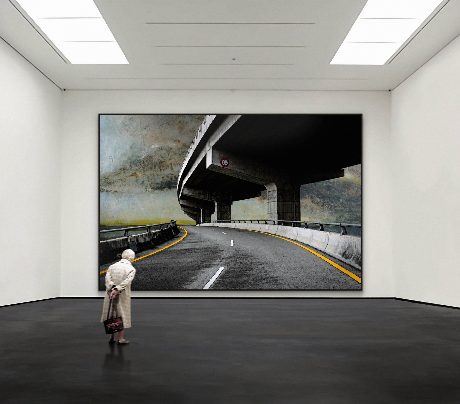 Jimmy Cauty/ Harry Adams 13 BRIDGES prints and exhibition poster image 20
