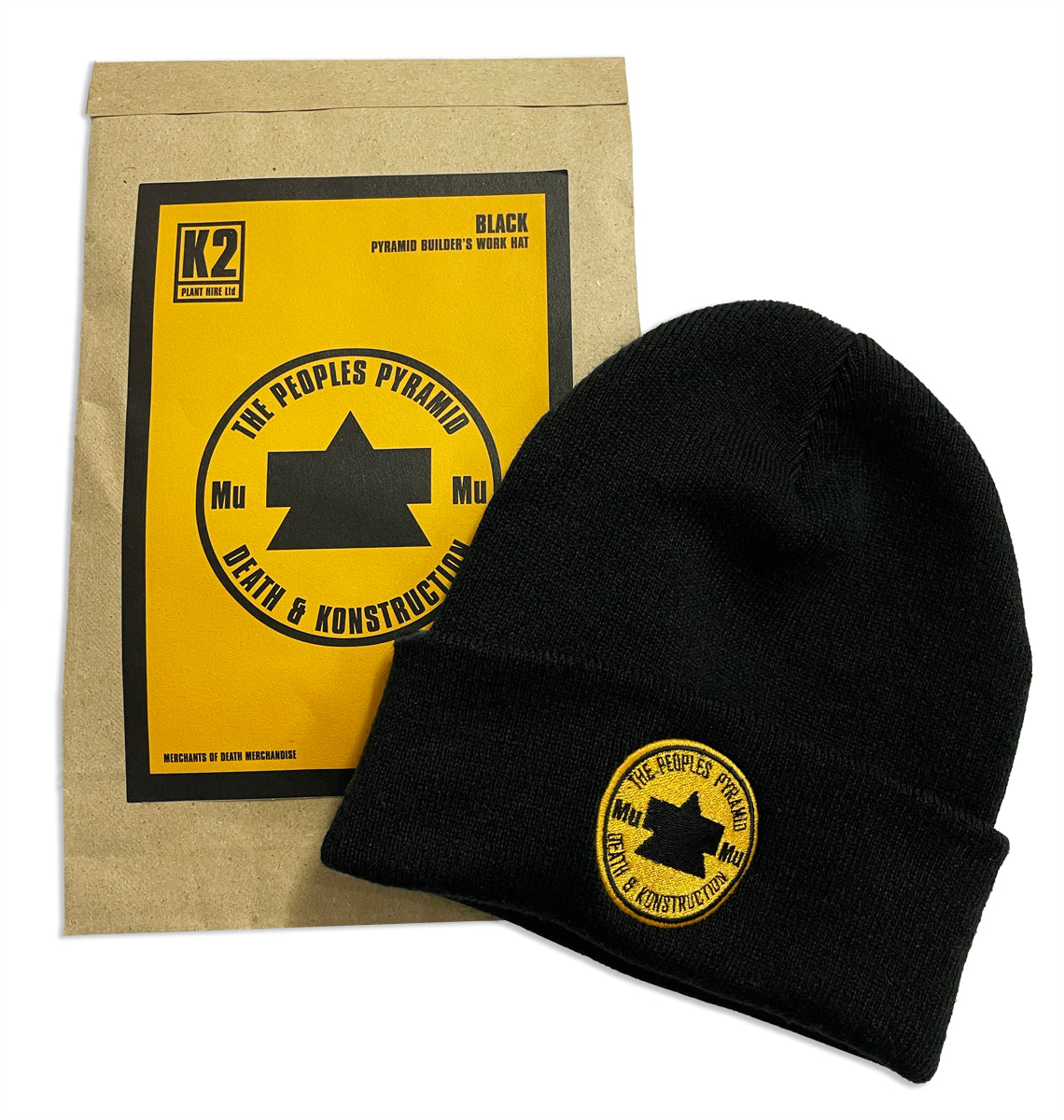 K2 Plant Hire Ltd Death & Konstruction Work Hat image 1