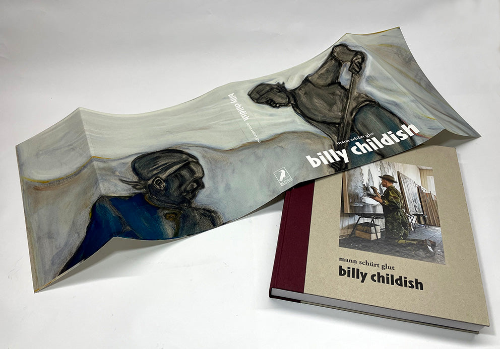 Billy Childish Complete Catalogue of Paintings 2019-2021 mann schürt glut image 8