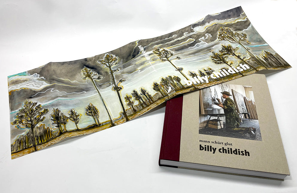 Billy Childish Complete Catalogue of Paintings 2019-2021 mann schürt glut image 6