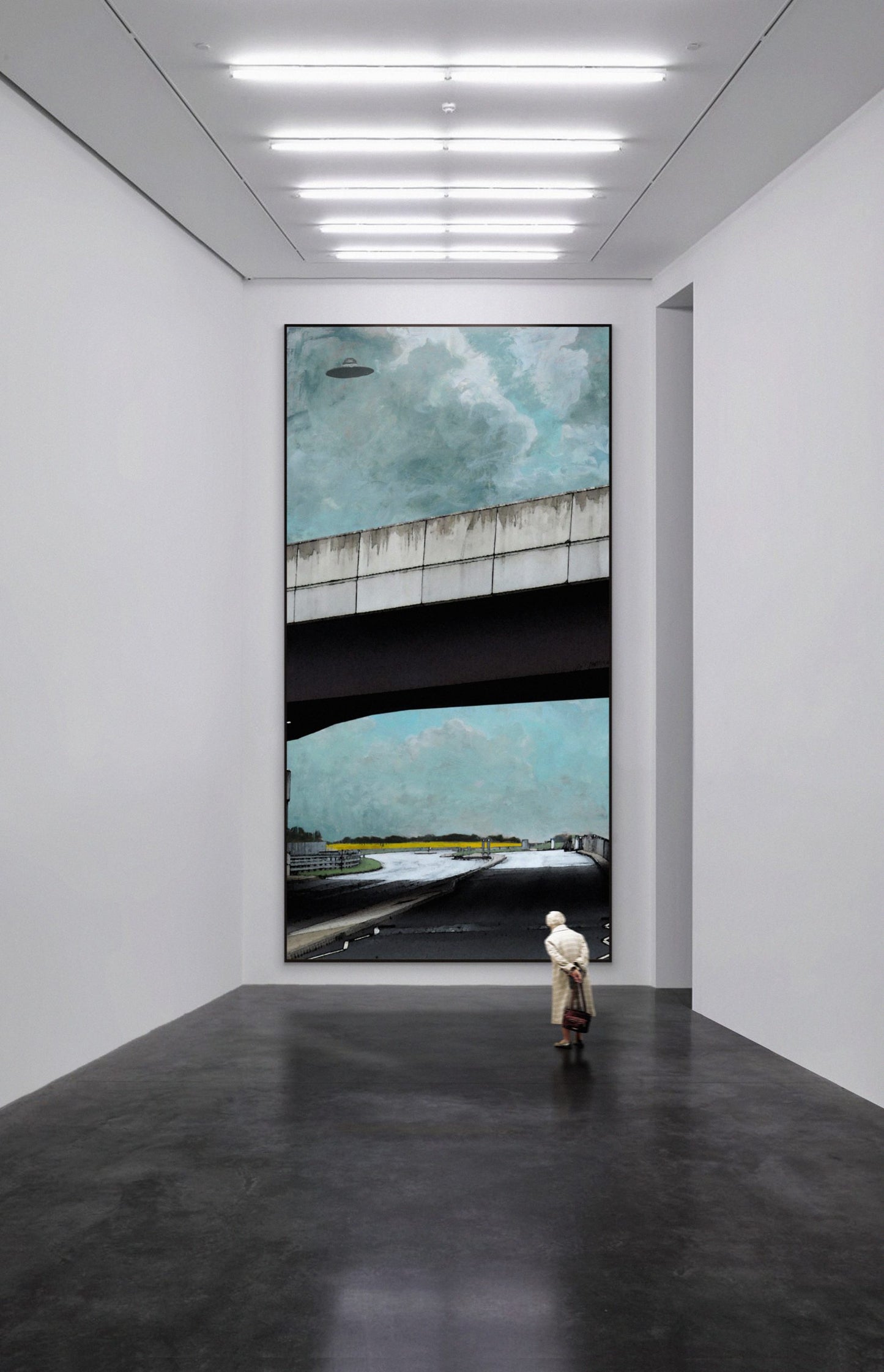 Jimmy Cauty/ Harry Adams 13 BRIDGES prints and exhibition poster image 23
