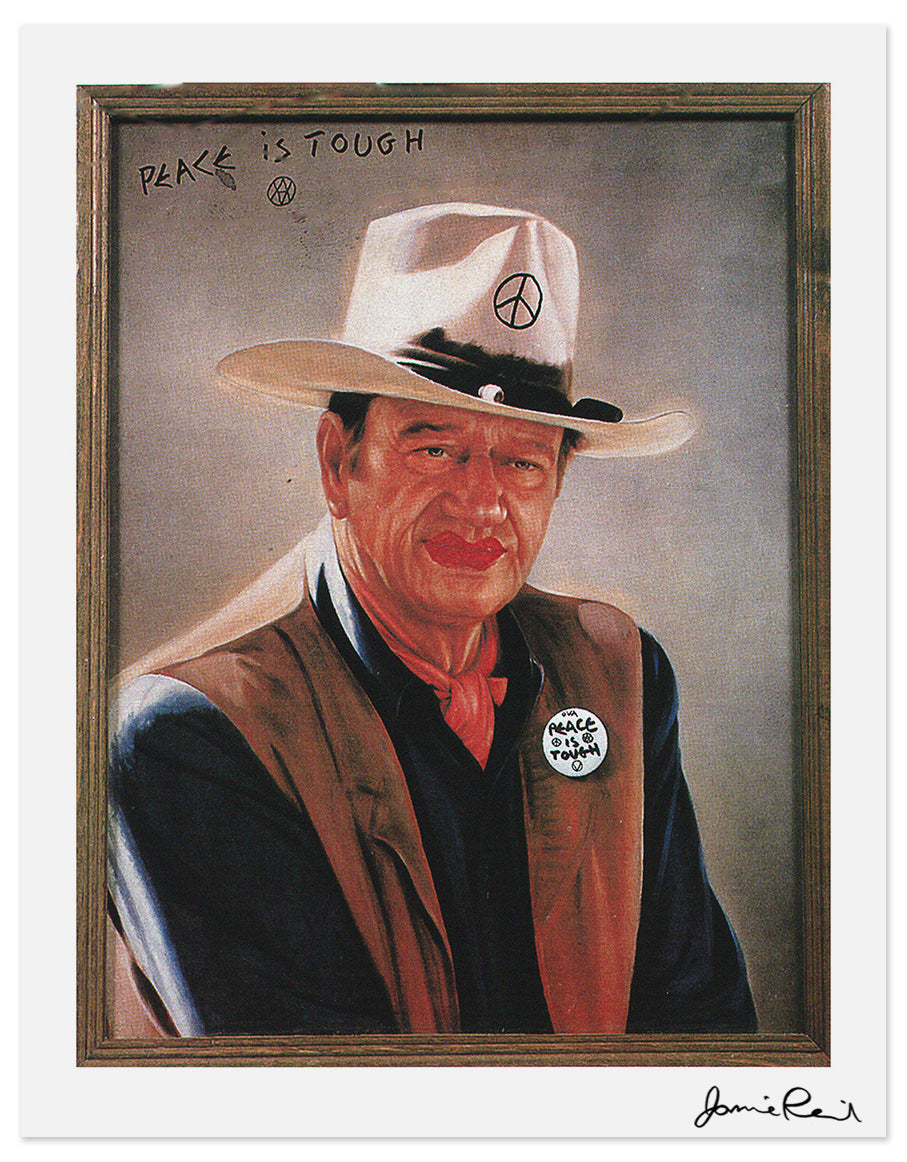 Jamie Reid John Wayne Peace Is Tough image 0