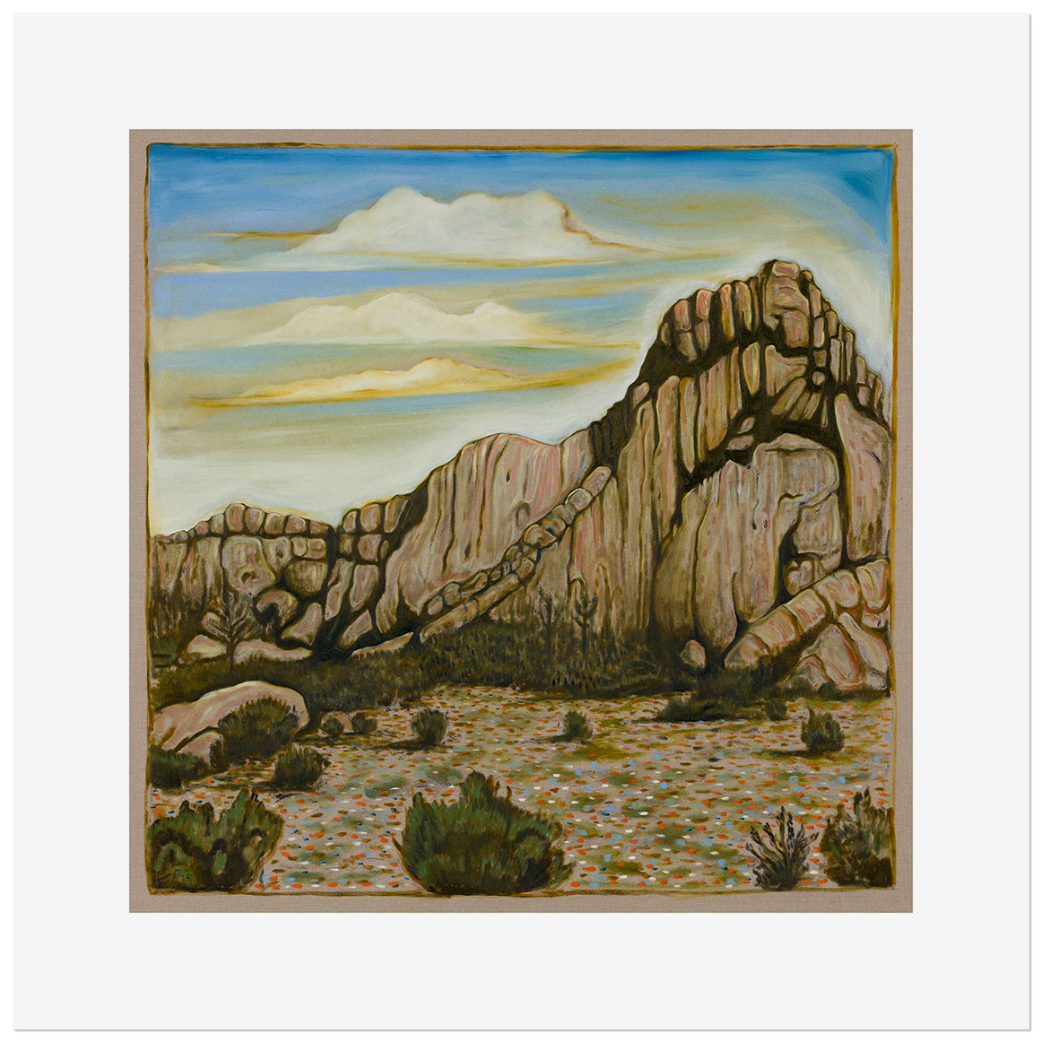 KEEP MOJAVE WEIRD exhibition prints