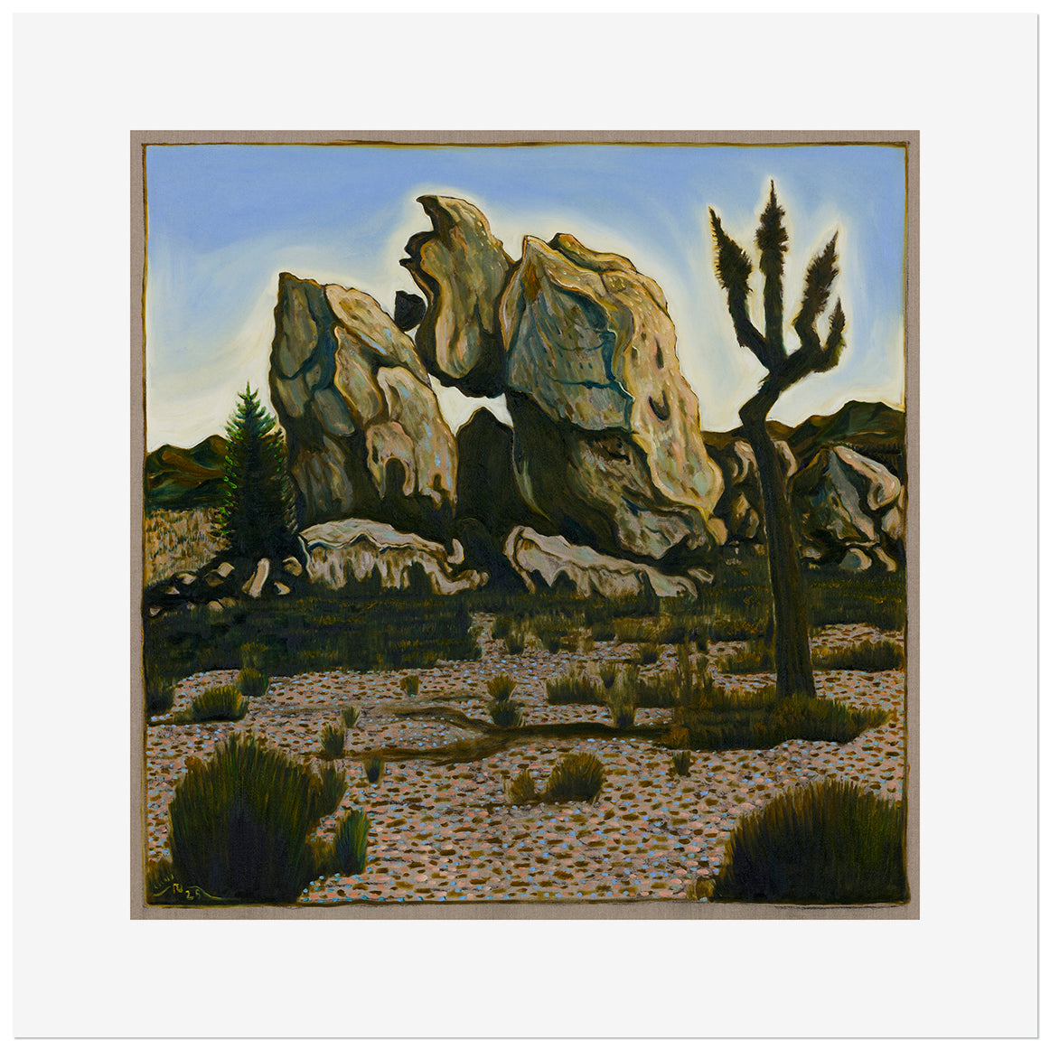 KEEP MOJAVE WEIRD exhibition prints