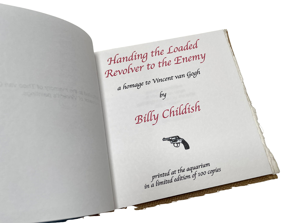 RARE Handing The Loaded Revolver To The Enemy artist book/exhibition catalogue