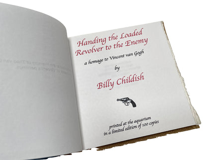 RARE Handing The Loaded Revolver To The Enemy artist book/exhibition catalogue