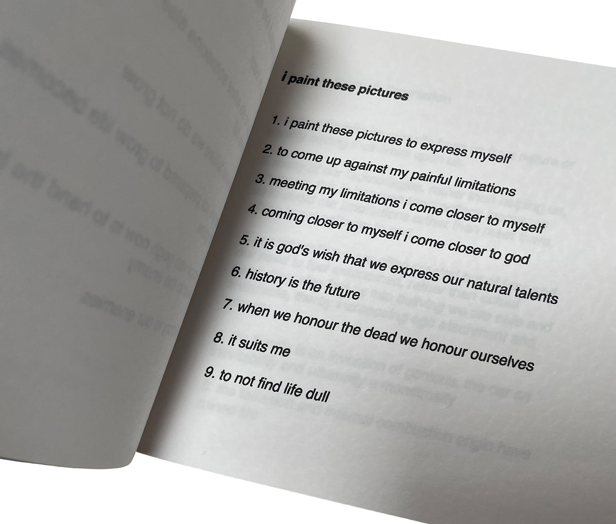 RARE Handing The Loaded Revolver To The Enemy artist book/exhibition catalogue