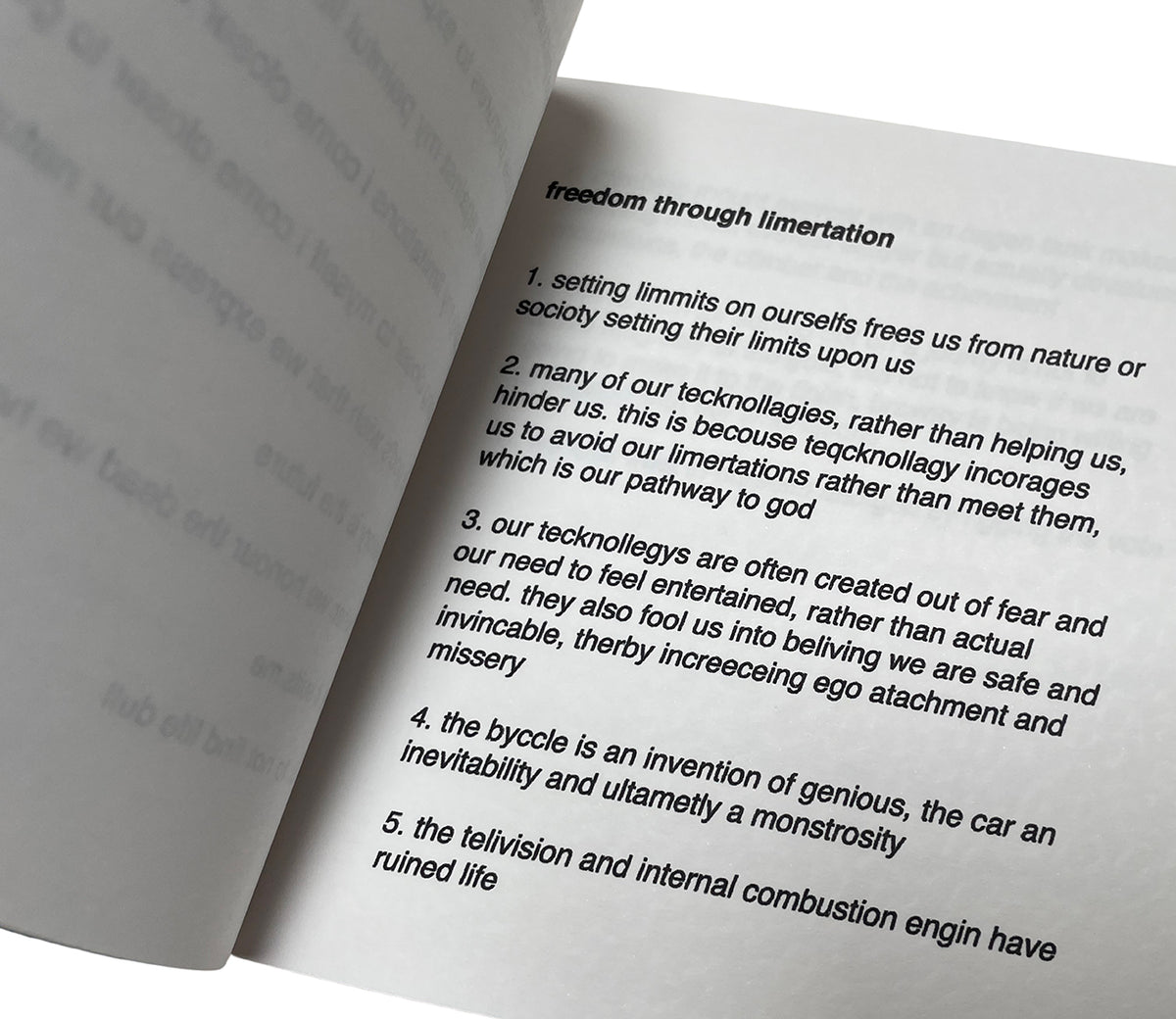 RARE Handing The Loaded Revolver To The Enemy artist book/exhibition catalogue