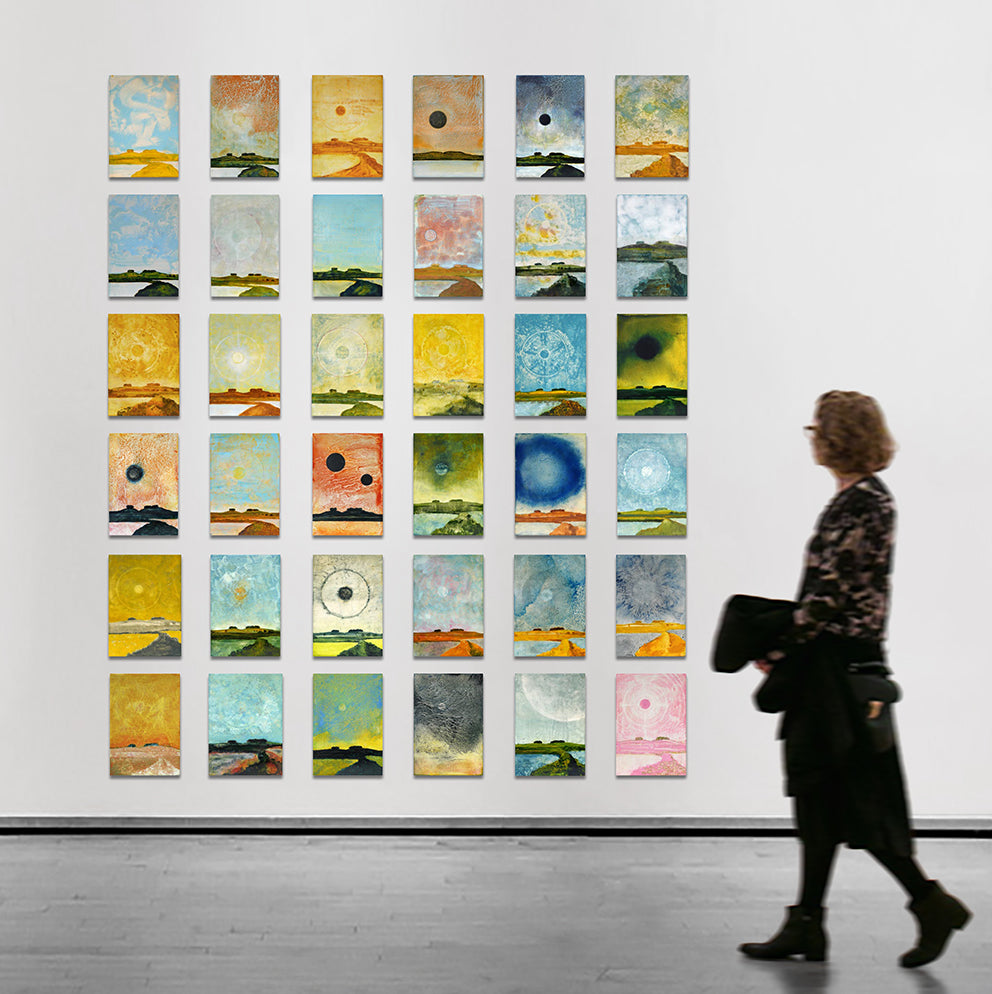 To The Pent Cuckoo - a series of paintings for the Summer Solstice
