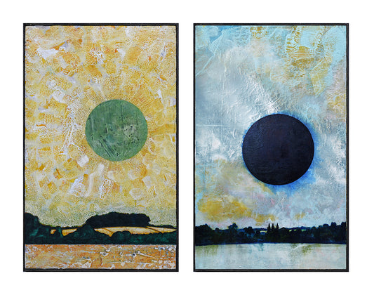 The Sun & The Moon Exhibition Paintings