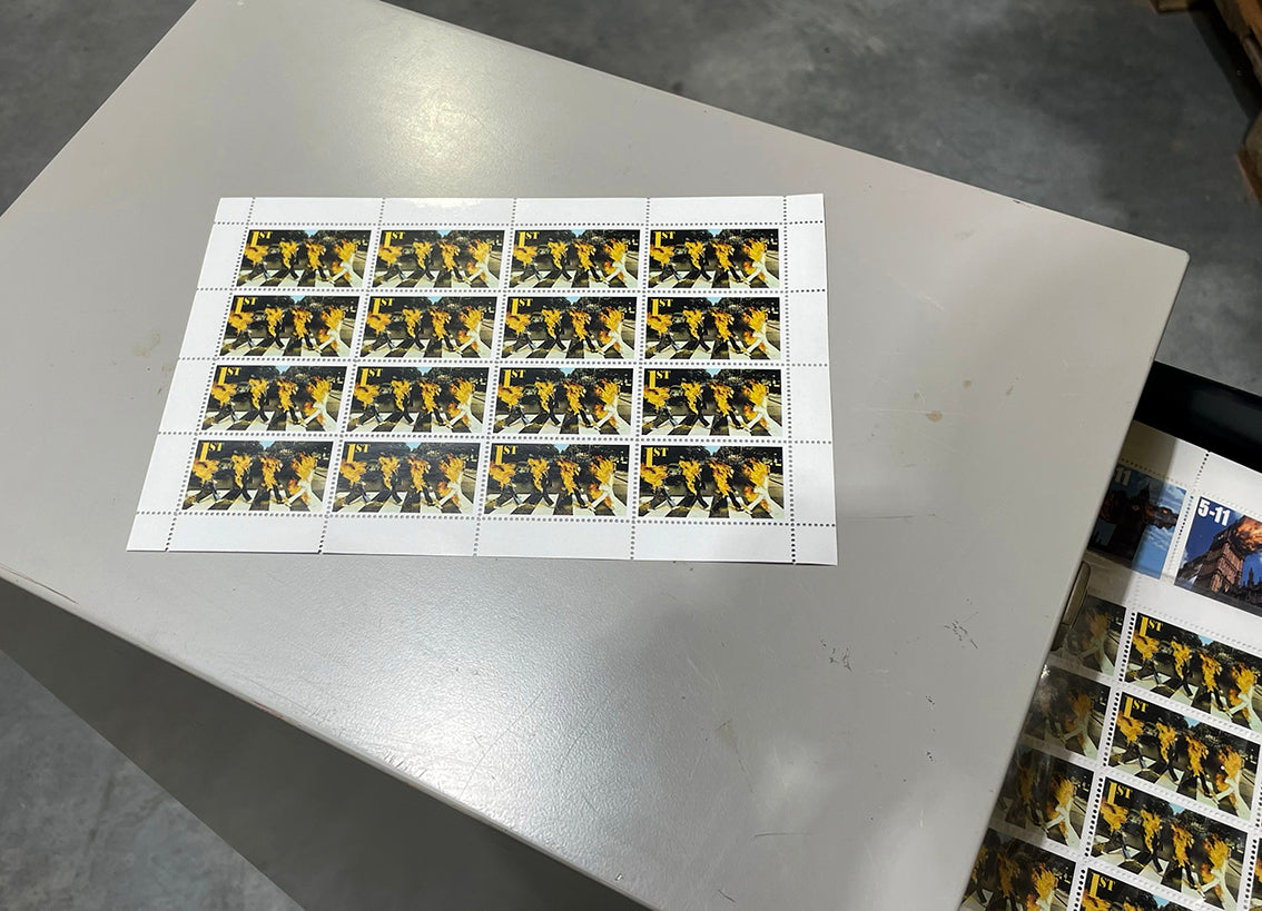 RARE Jimmy Cauty's C.N.P.D STAMP COLLECTION