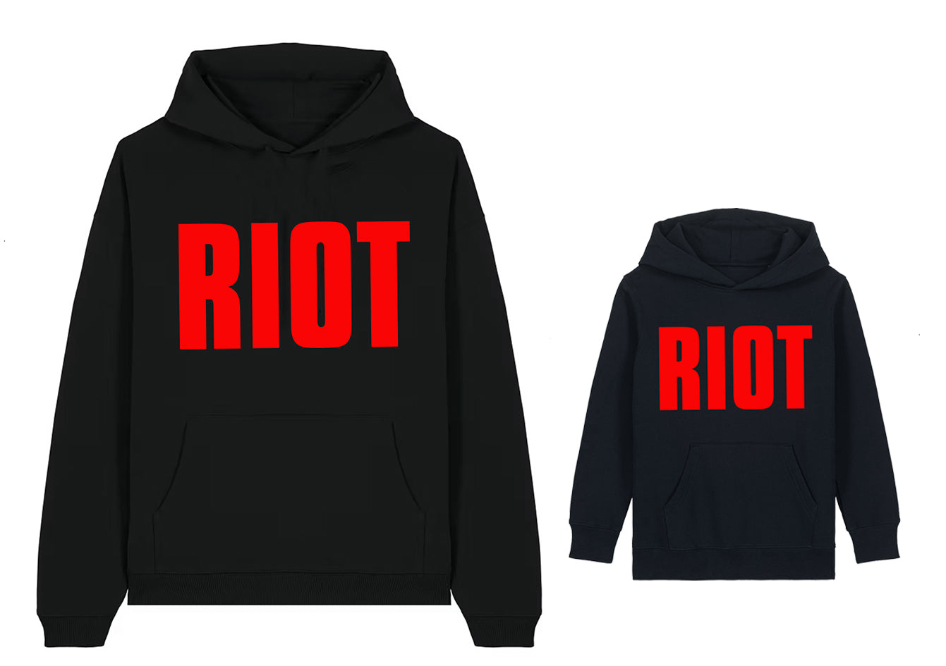 10th Anniversary RIOT Ts & HOODIES For Delinquents Both Young and Old