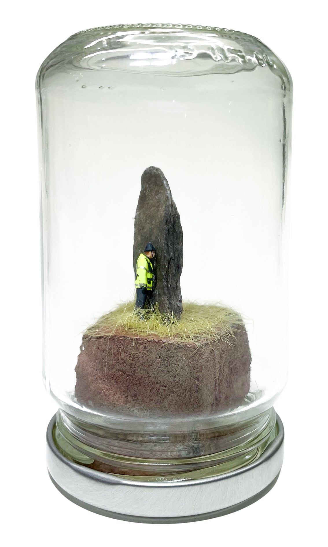Jimmy Cauty A LUNATRONIK MONOLITH in a Jam Jar