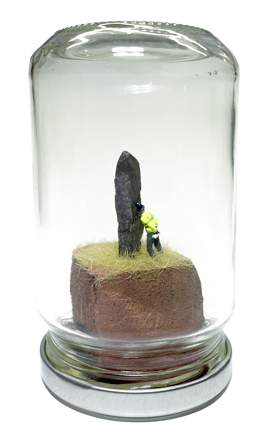 Jimmy Cauty A LUNATRONIK MONOLITH in a Jam Jar