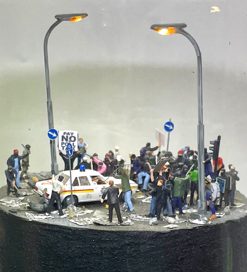 A RIOT IN A JAM JAR 15th Anniversary RARITY: Poll Tax Riot, 2011