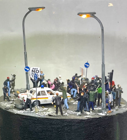 A RIOT IN A JAM JAR 15th Anniversary RARITY: Poll Tax Riot, 2011