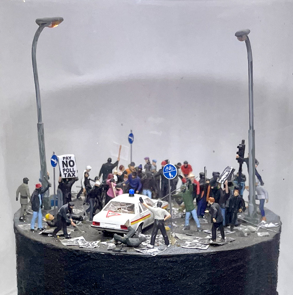 A RIOT IN A JAM JAR 15th Anniversary RARITY: Poll Tax Riot, 2011