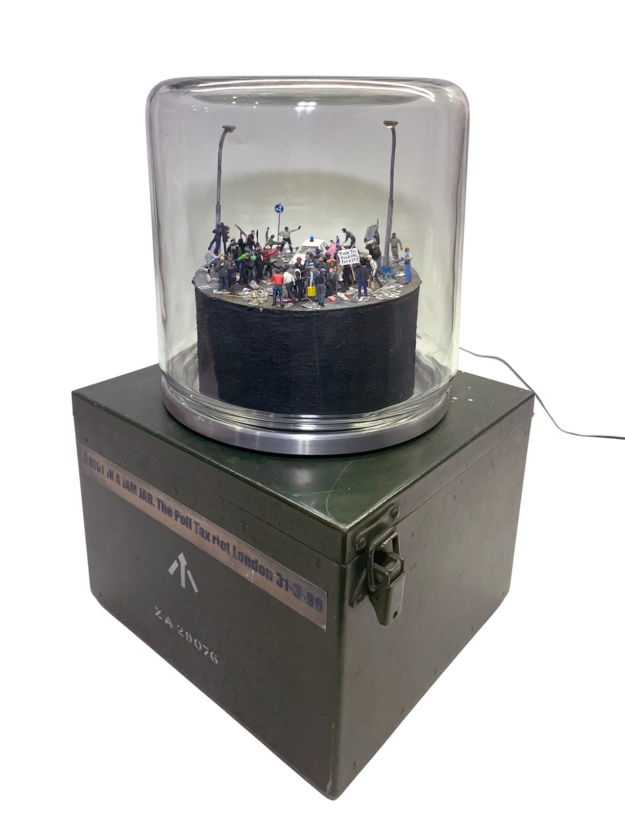 A RIOT IN A JAM JAR 15th Anniversary RARITY: Poll Tax Riot, 2011
