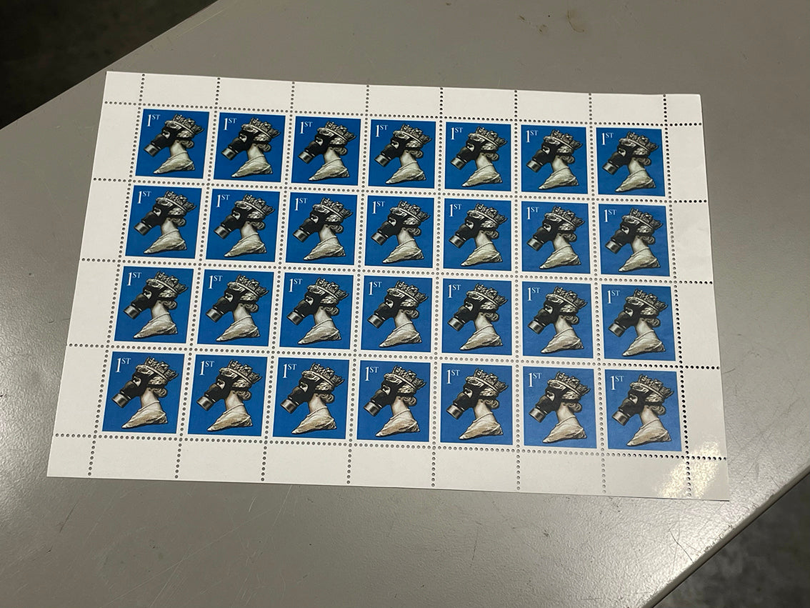 RARE Jimmy Cauty's C.N.P.D STAMP COLLECTION