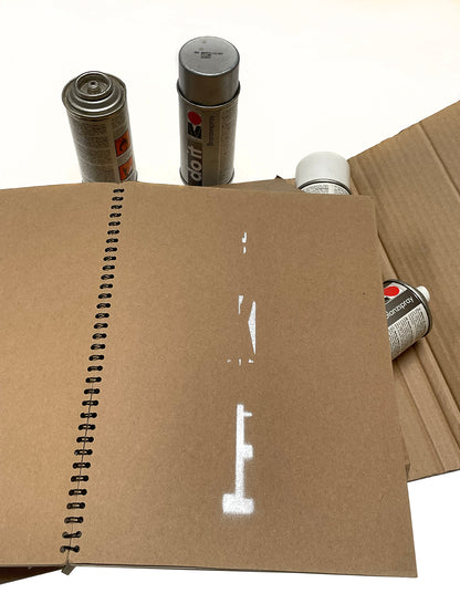RARE Never Work Ever Situationist DIY Stencil Kit 2003